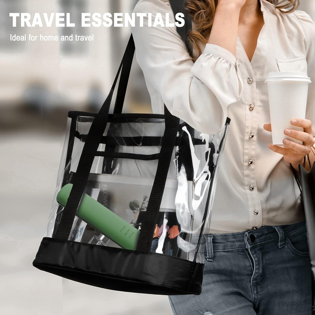 Nova Glam Essentials Silicone Makeup Brush Holder - Travel Case with Magnetic Closure for 4-6 Brushes (Eco-Friendly Green)