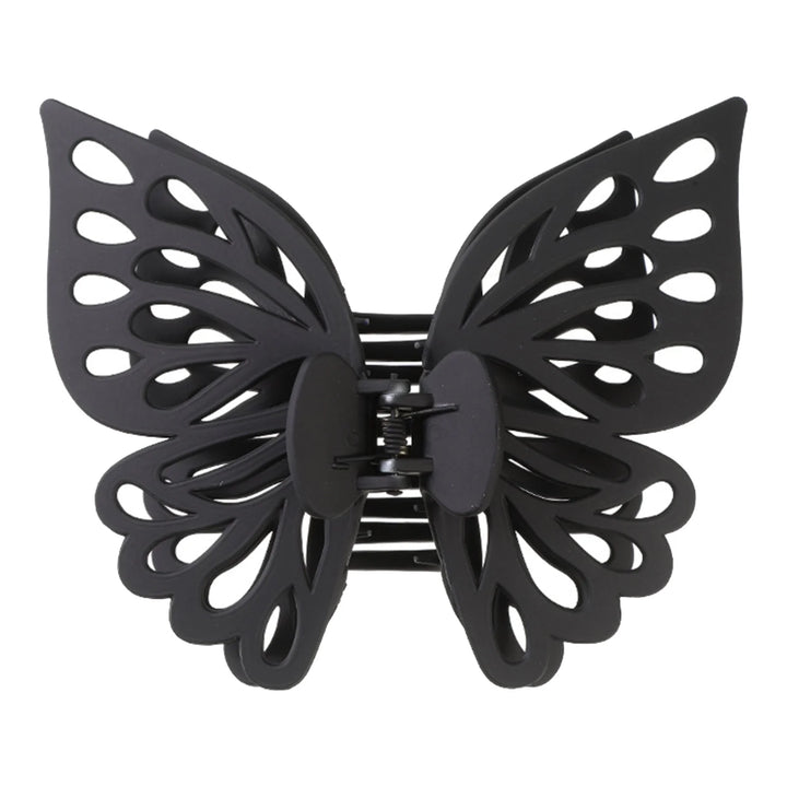 Nova Glam Essentials Large Butterfly Hair Clips - Non-Slip Jaw Claws for Thick & Thin Hair 