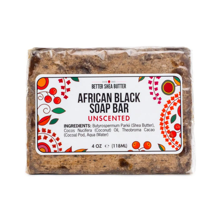 African Black Soap Bar Set
