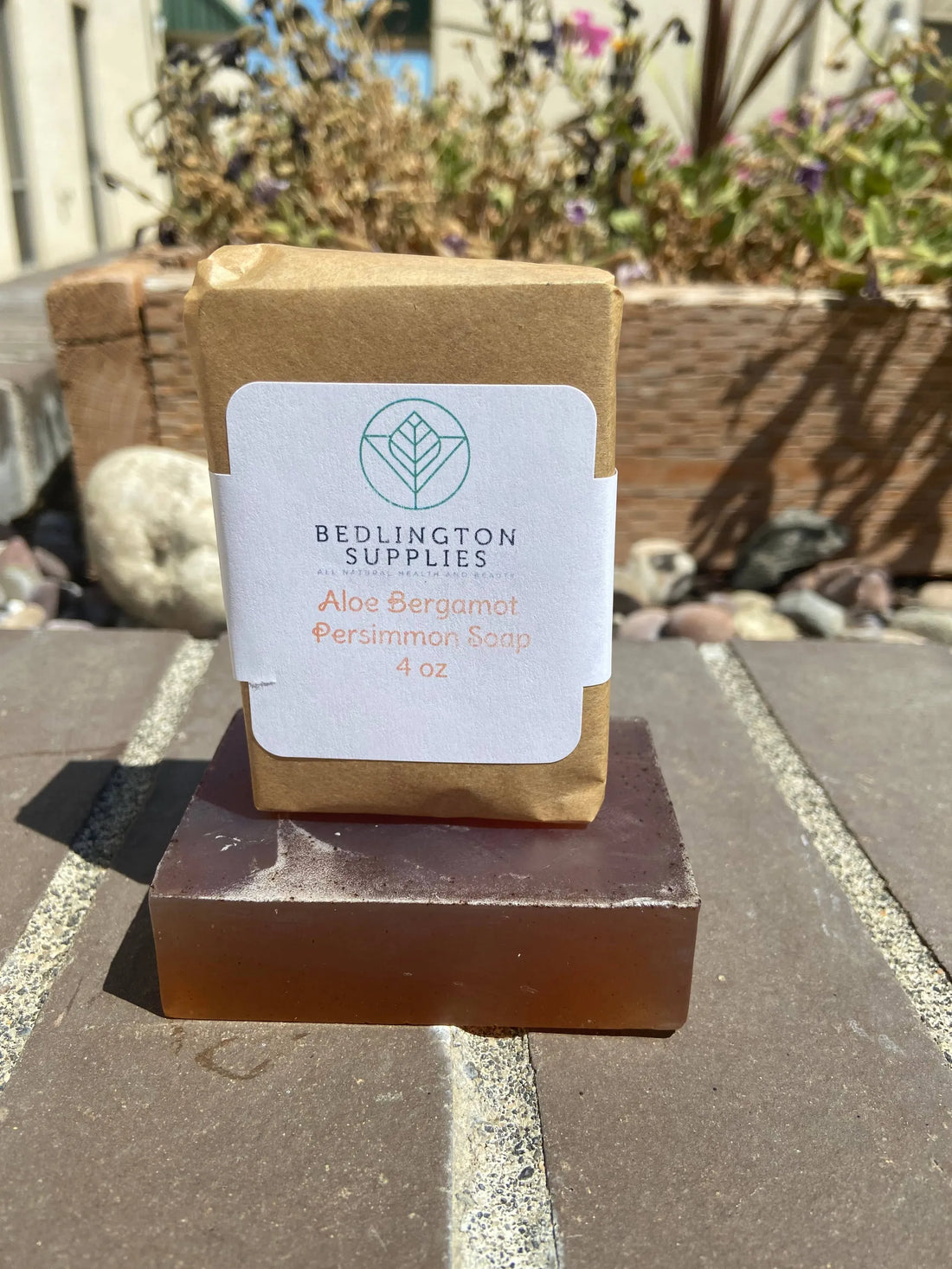 Deodorizing Persimmon Soap with Green Tea Verbana Fragrance