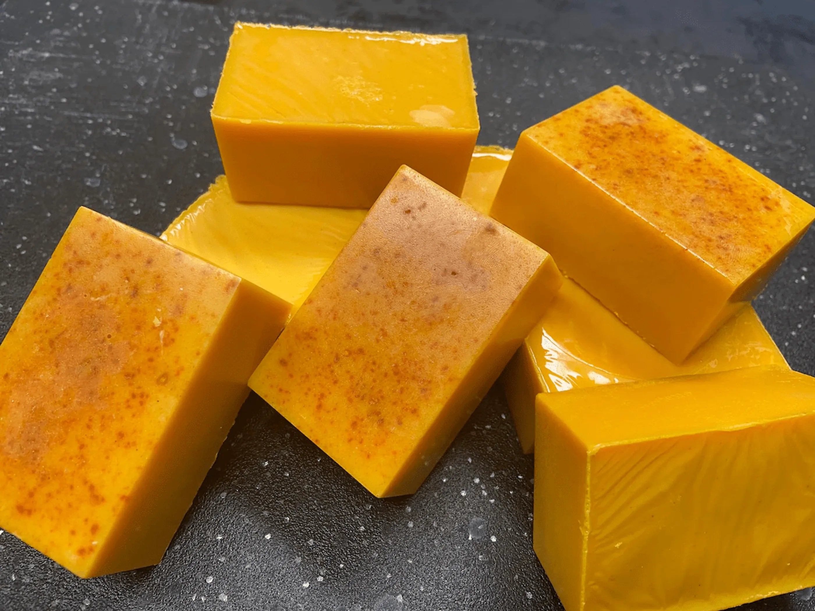 Kojic Acid Soap Bar with Raw Tumeric and Papaya Powder