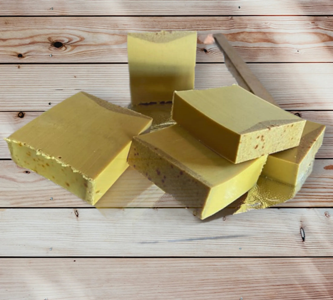 Organic Raw Turmeric with Neem Goats Milk Soap Bar