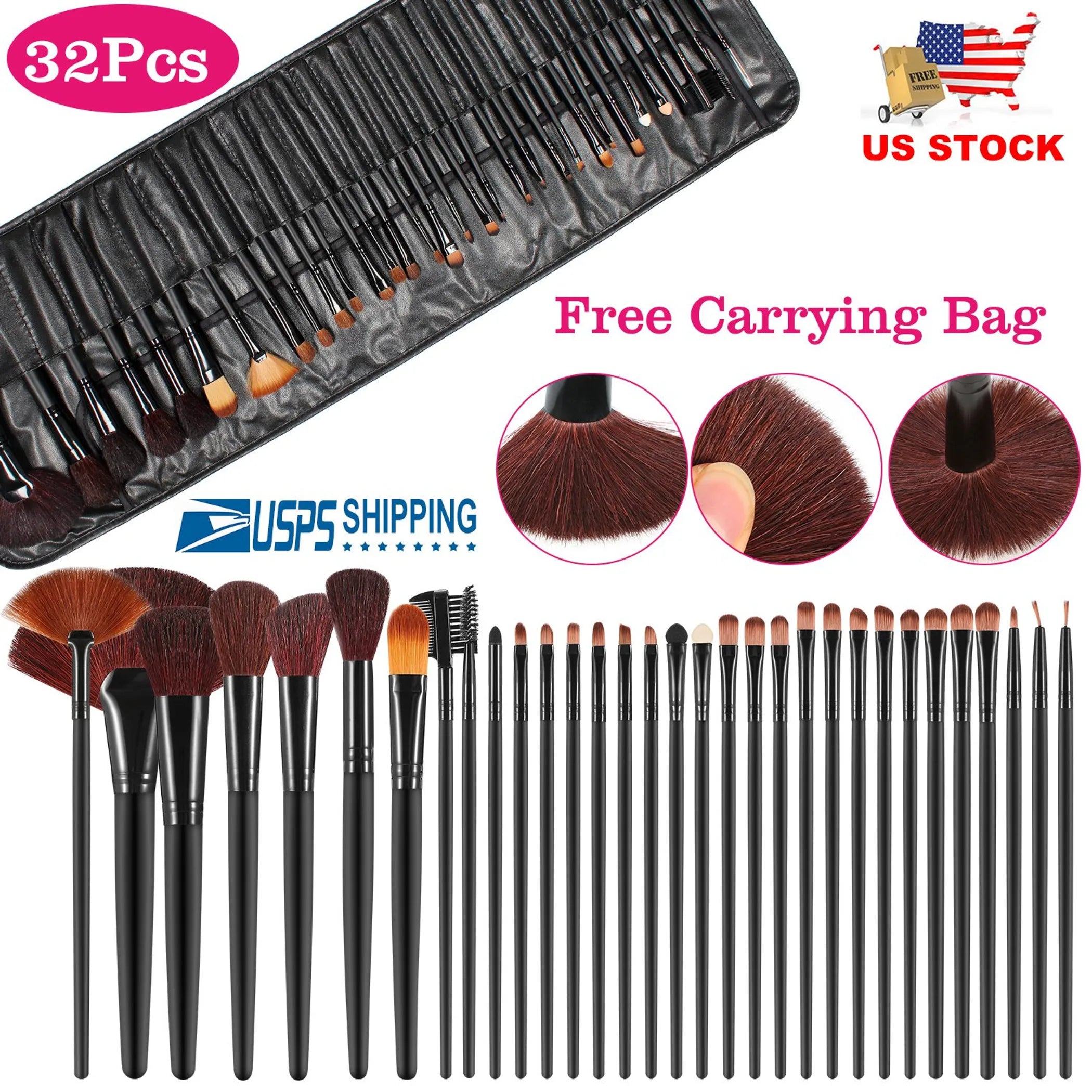 32Pcs Makeup Brush Set