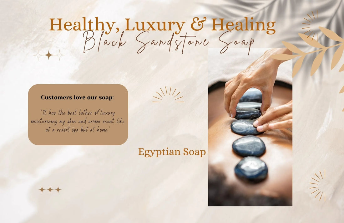 Black Sandstone Soap