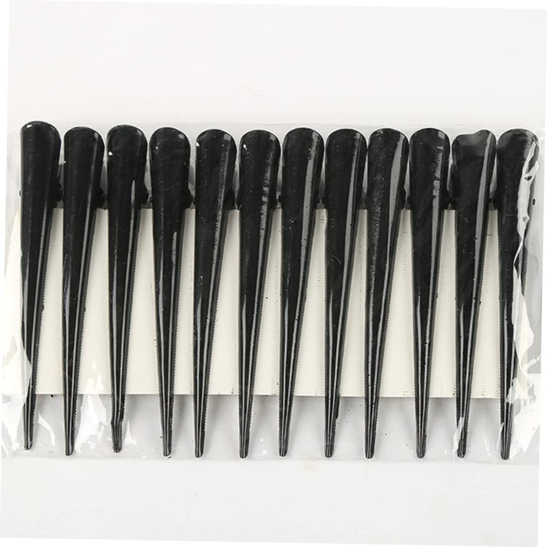 Nova Glam Essentials 8-Piece Professional Duckbill Clips - Seamless Metal Hair Partitioning Clips for Styling & Cutting 