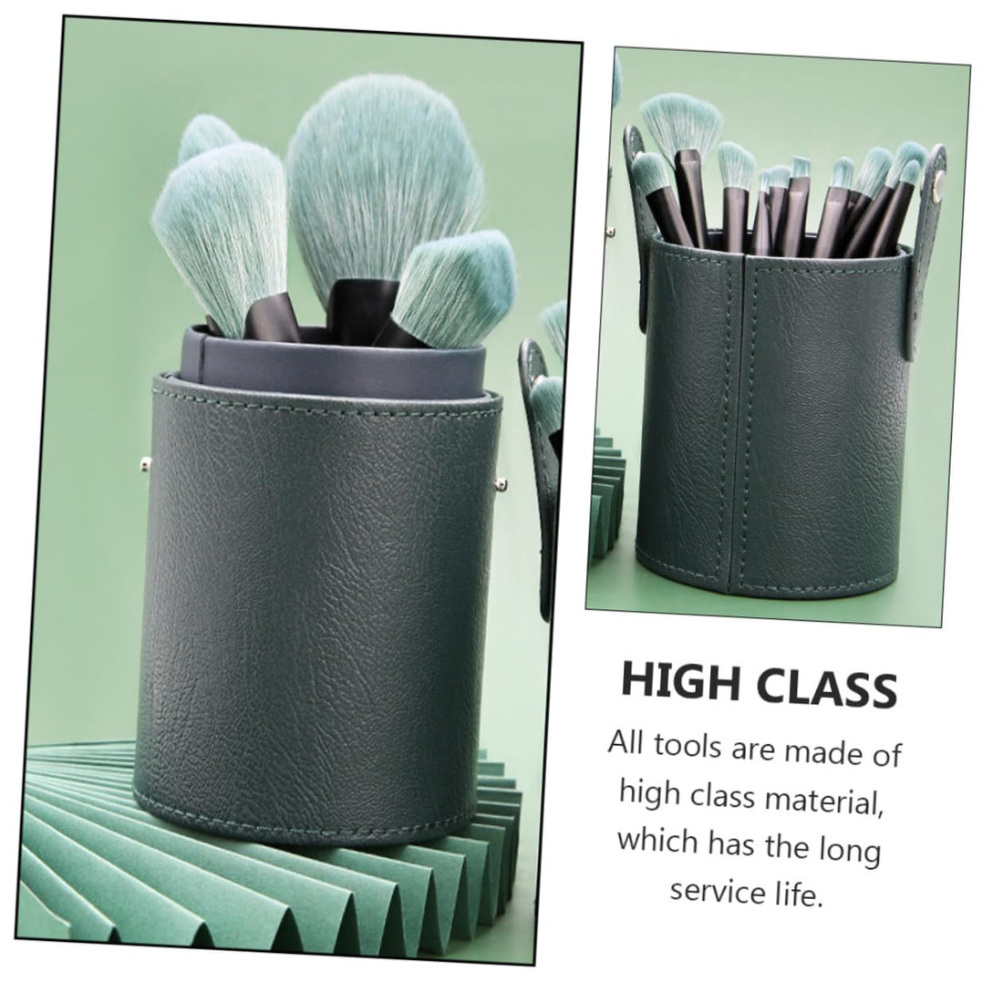 14-Piece Professional Makeup Brush Set for Contouring, Blending, Shading, and Highlighting