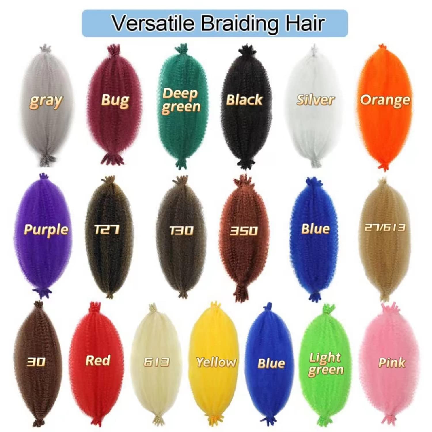 Nova Glam Essentials 10-Inch Marley Braiding Hair - 3-Pack Soft Faux Locs & Twist Hair (Color 1B) for Crochet Styles