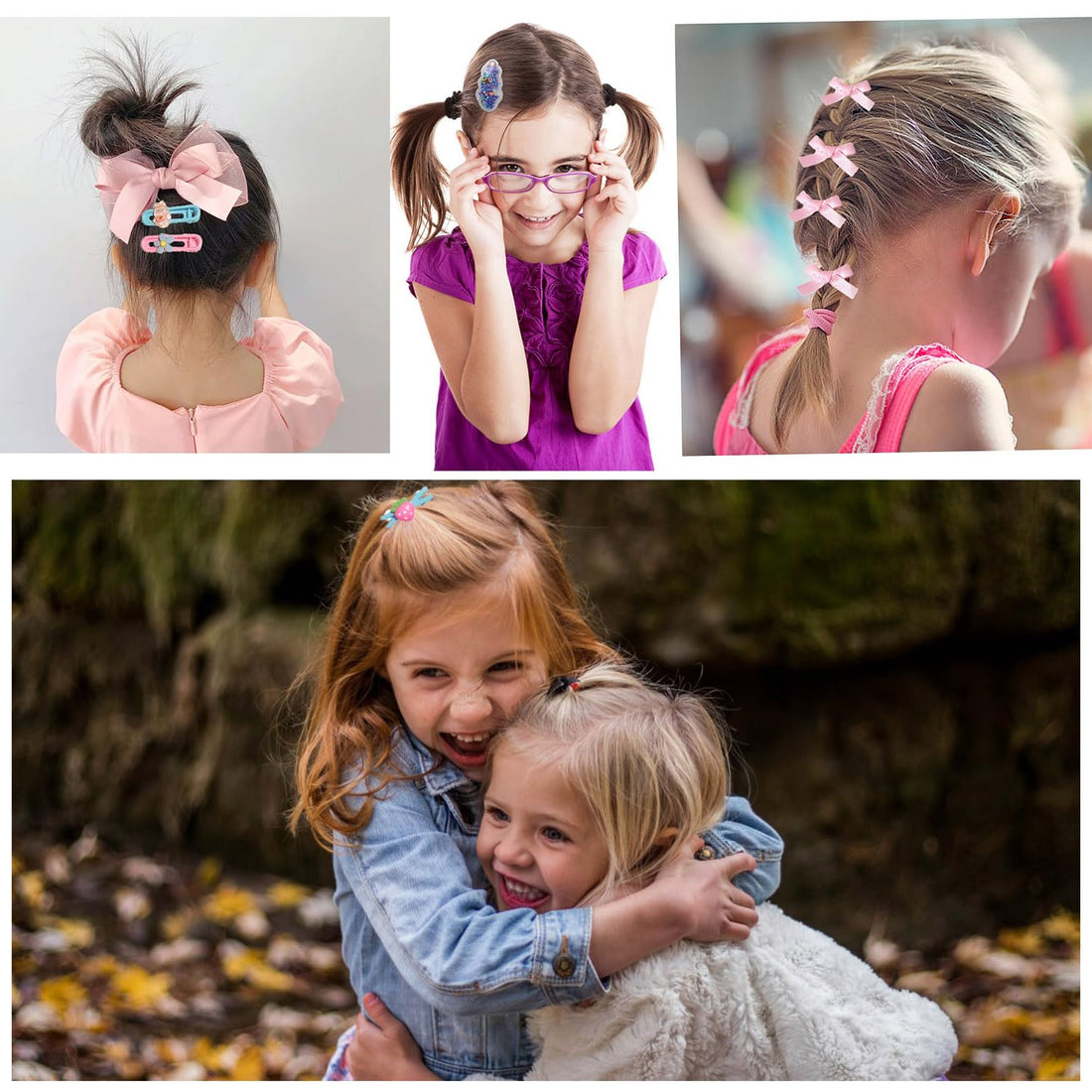 Nova Glam Essentials 1212-Piece Hair Accessories Kit - Hair Clips, Elastic Ties & Styling Tools for Girls & Women (69 Clip Styles + 1140 Bands)
