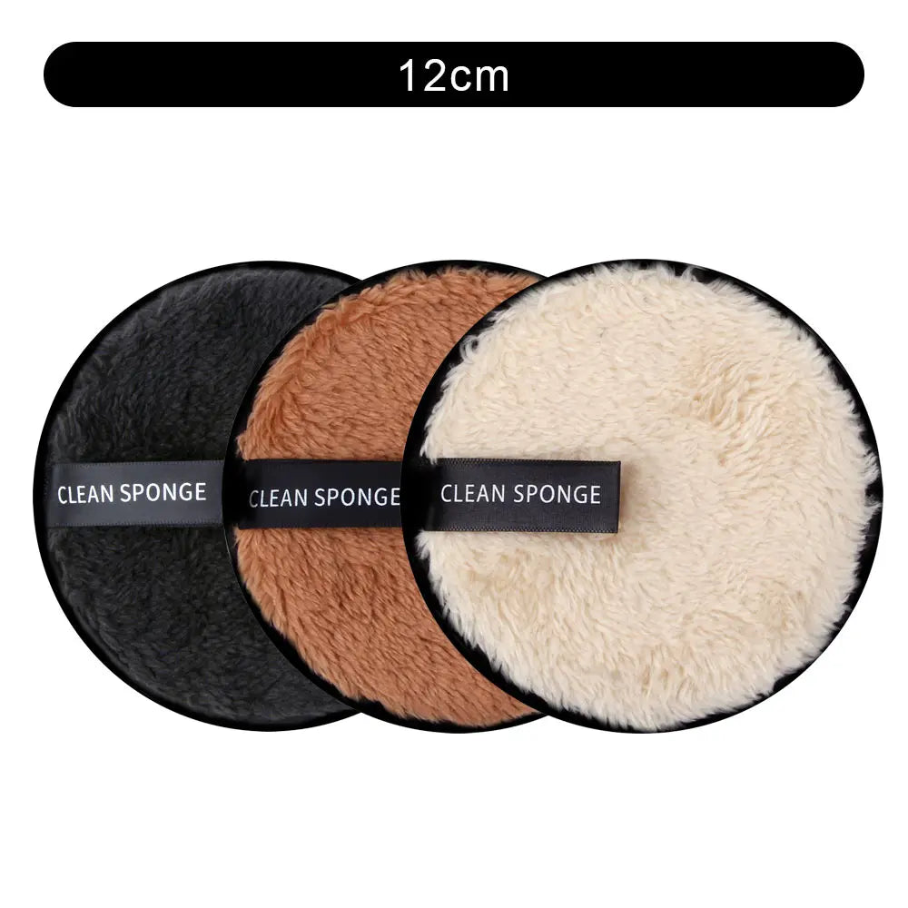 Nova Glam Essentials 3-Pack Double-Layer Microfiber Makeup Remover Pads