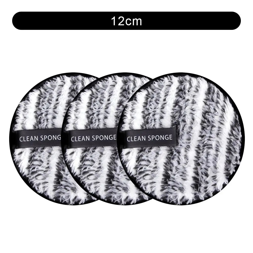 Nova Glam Essentials 3-Pack Double-Layer Microfiber Makeup Remover Pads