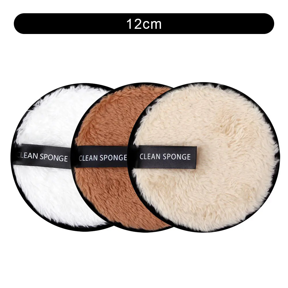 Nova Glam Essentials 3-Pack Double-Layer Microfiber Makeup Remover Pads