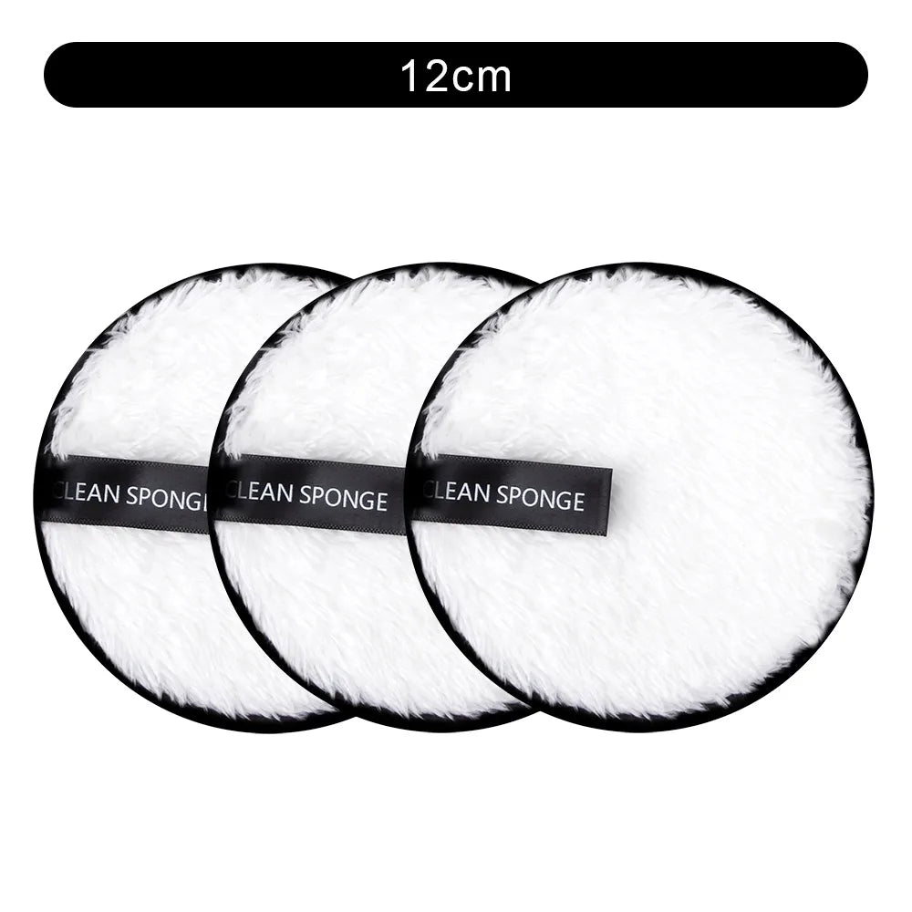 Nova Glam Essentials 3-Pack Double-Layer Microfiber Makeup Remover Pads