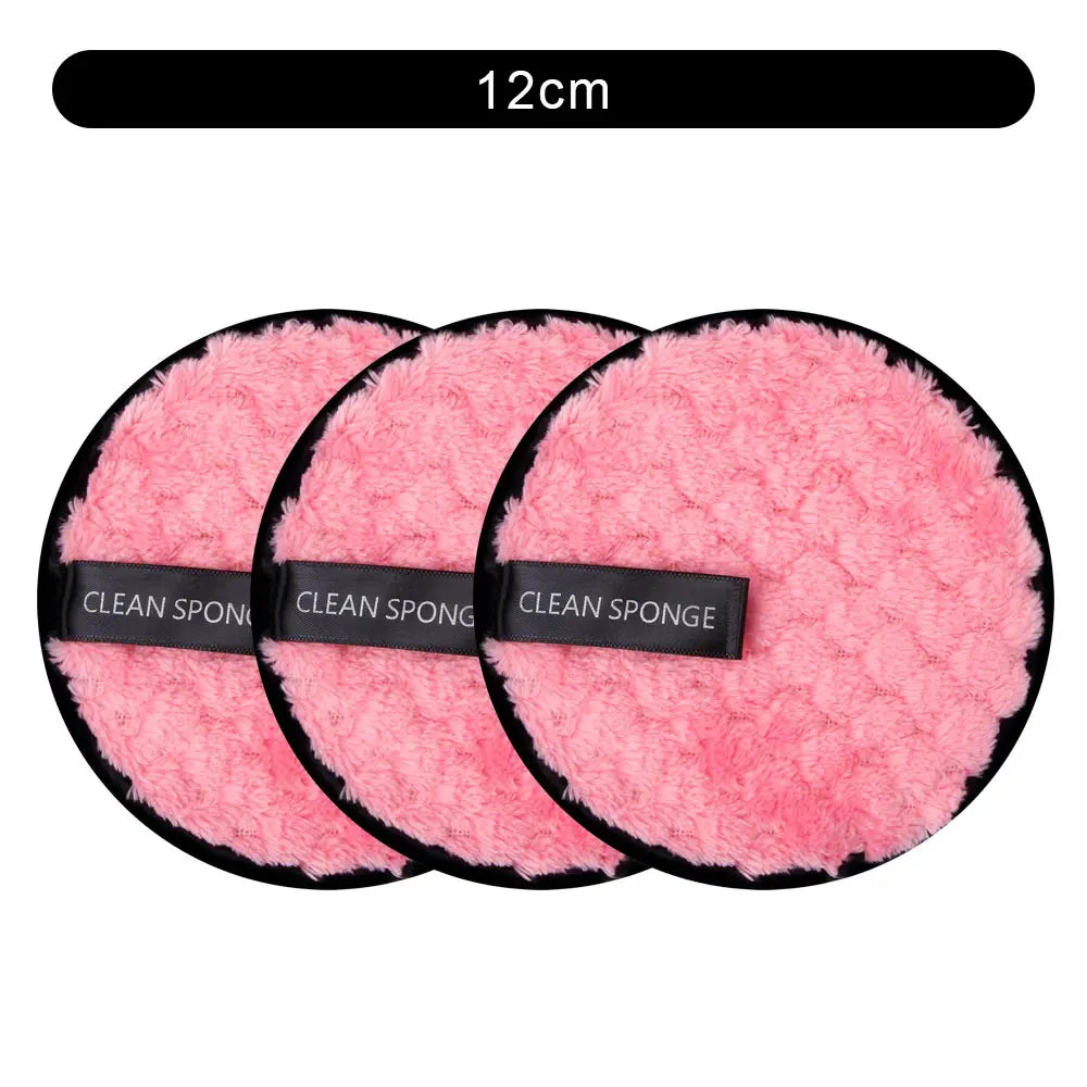 Nova Glam Essentials 3-Pack Double-Layer Microfiber Makeup Remover Pads
