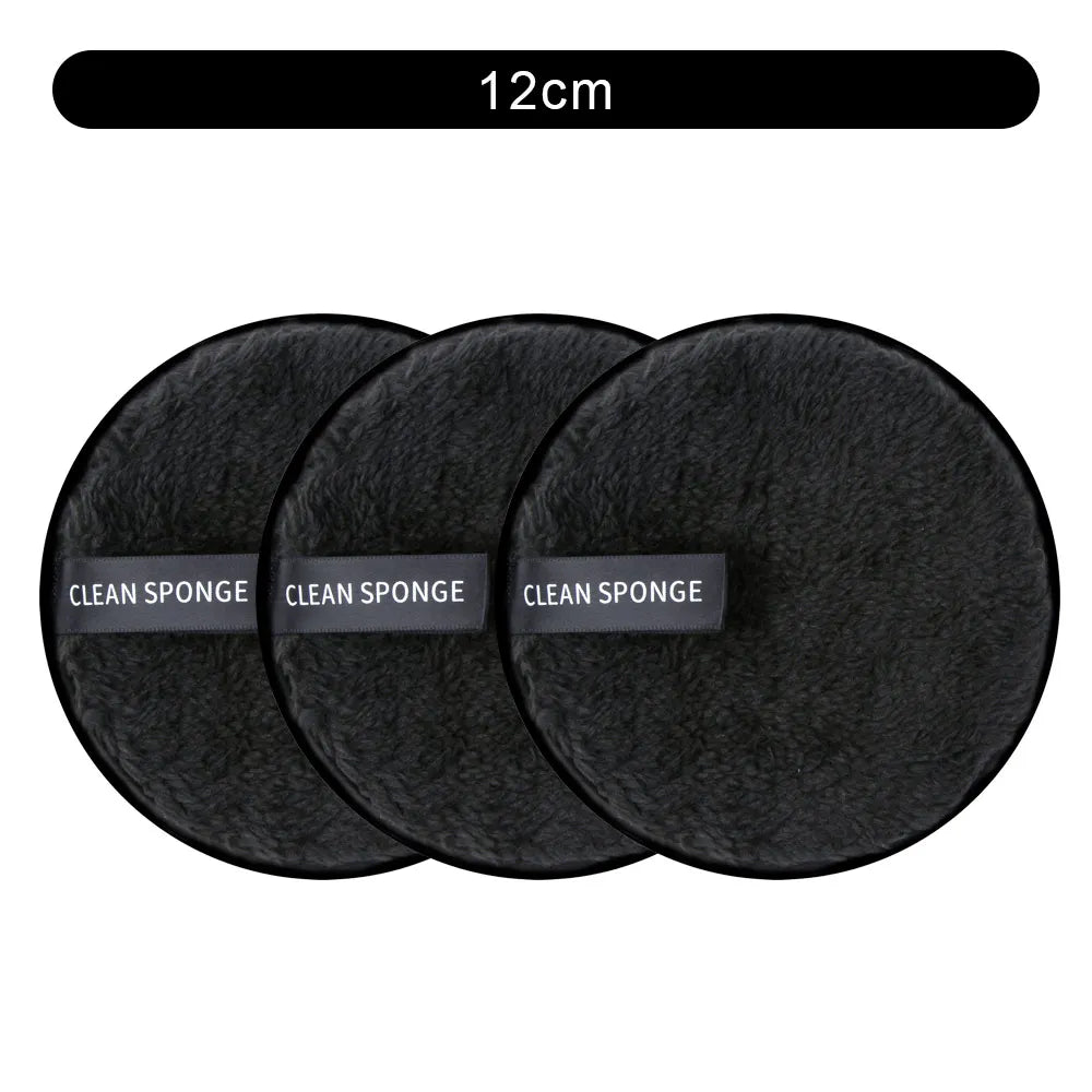 Nova Glam Essentials 3-Pack Double-Layer Microfiber Makeup Remover Pads
