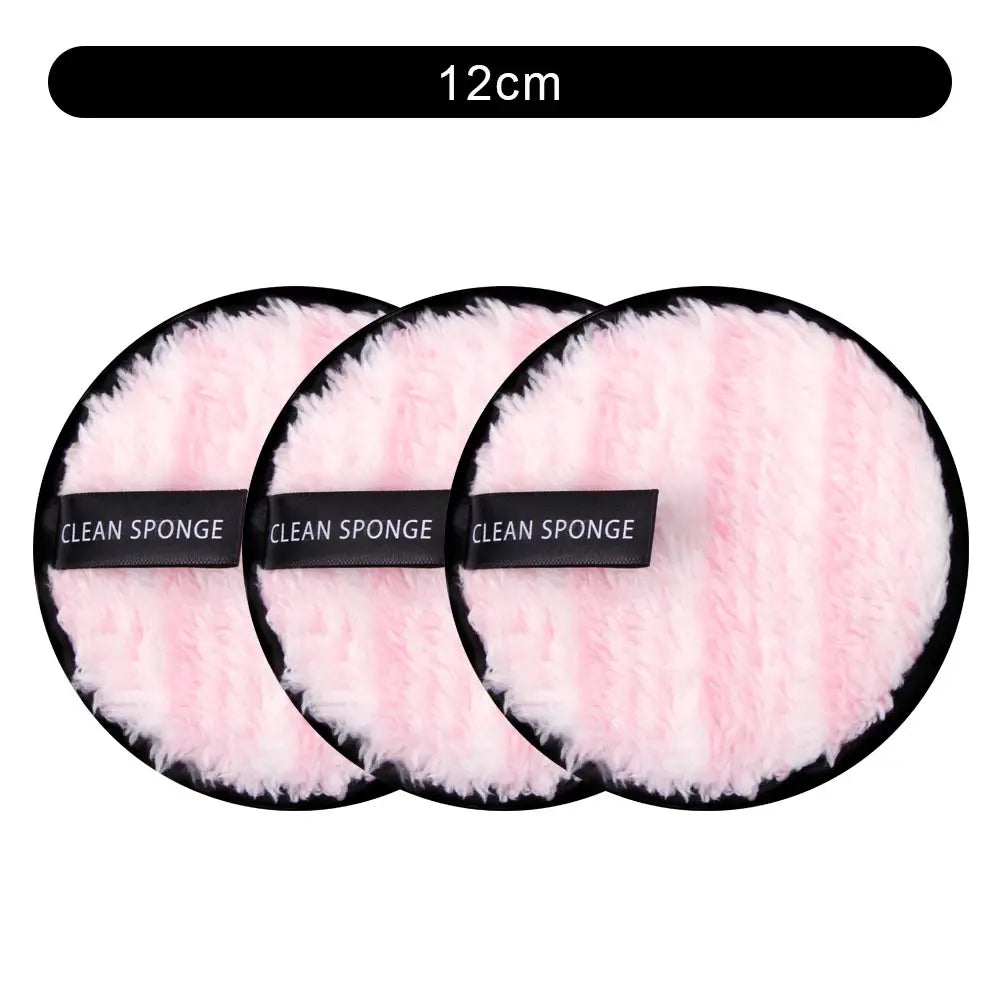 Nova Glam Essentials 3-Pack Double-Layer Microfiber Makeup Remover Pads