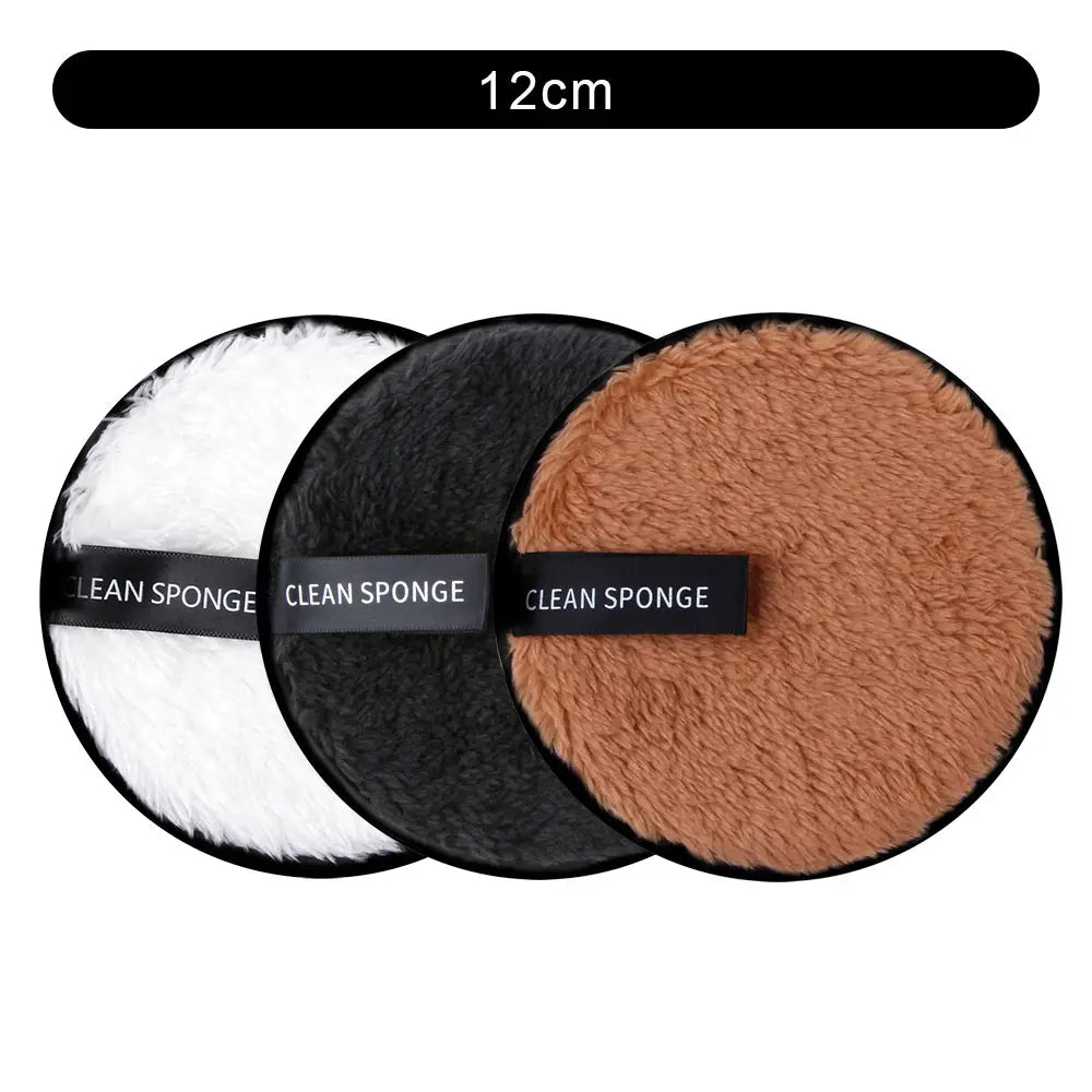 Nova Glam Essentials 3-Pack Double-Layer Microfiber Makeup Remover Pads