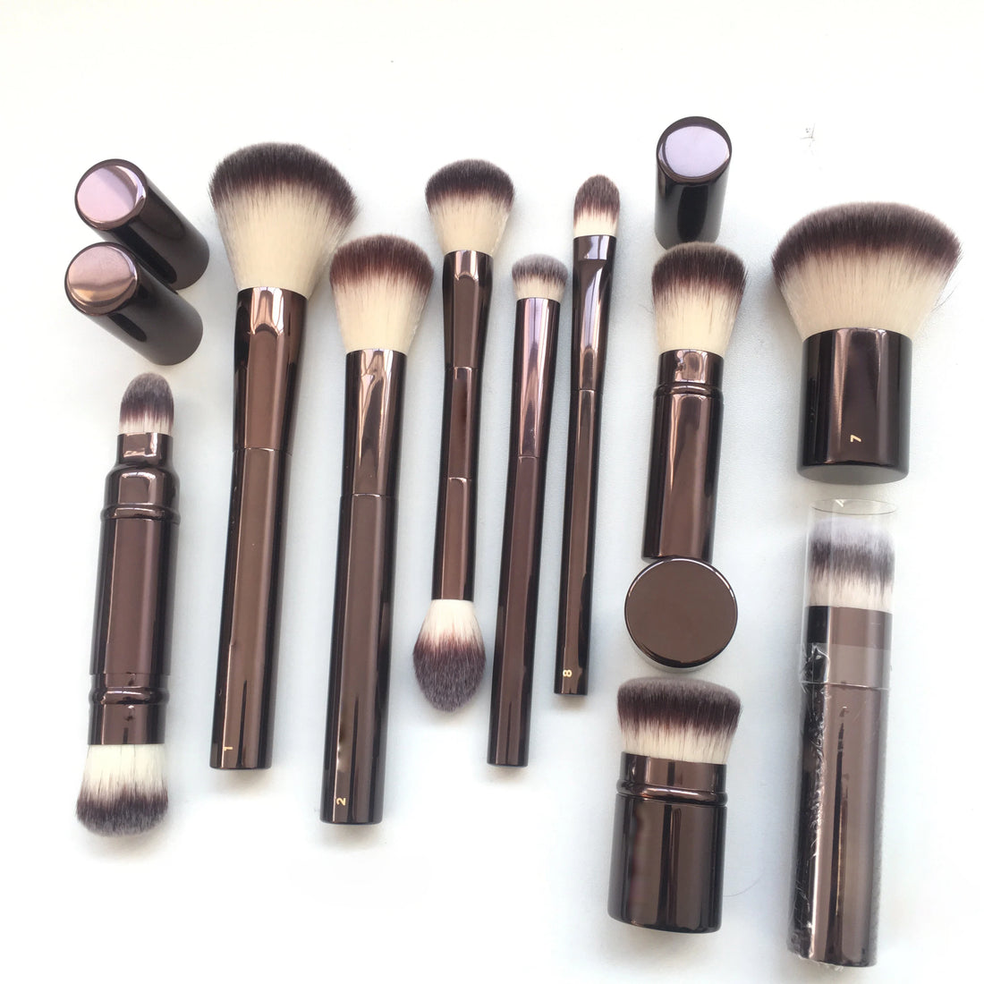 Nova Glam Essentials HG Pro Retractable Brush – Metal Handle Multi-Use Tool