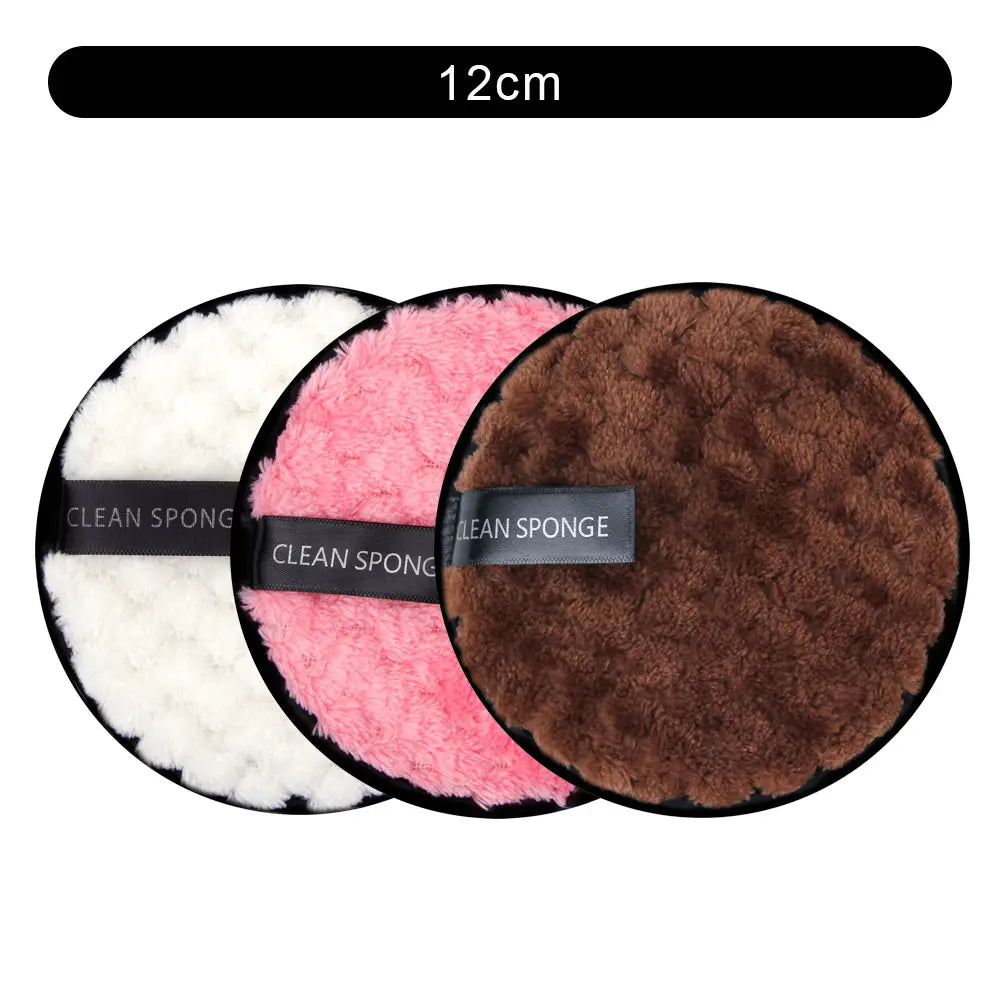 Nova Glam Essentials 3-Pack Double-Layer Microfiber Makeup Remover Pads