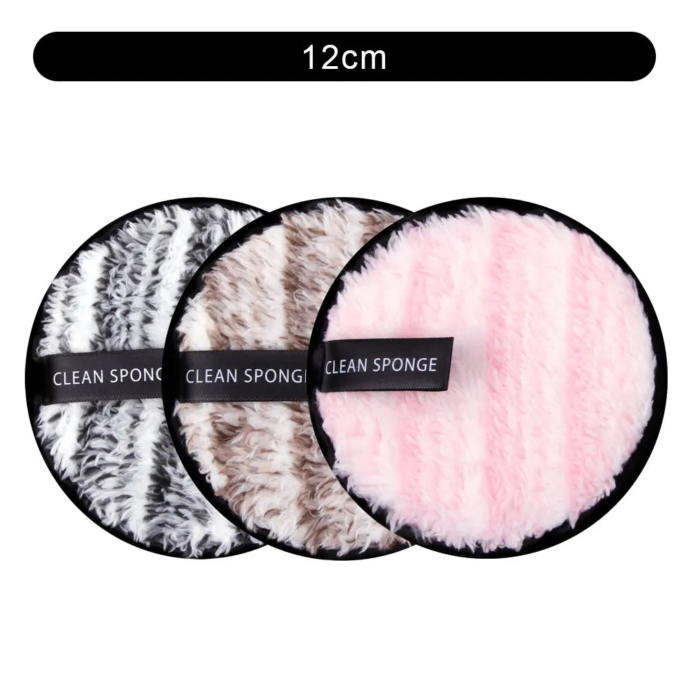 Nova Glam Essentials 3-Pack Double-Layer Microfiber Makeup Remover Pads