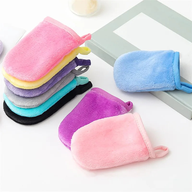Nova Glam Essentials Dual-Use Reusable Face Towel – Ultra-Soft Flannel Makeup Remover & Baby Cleansing Cloth