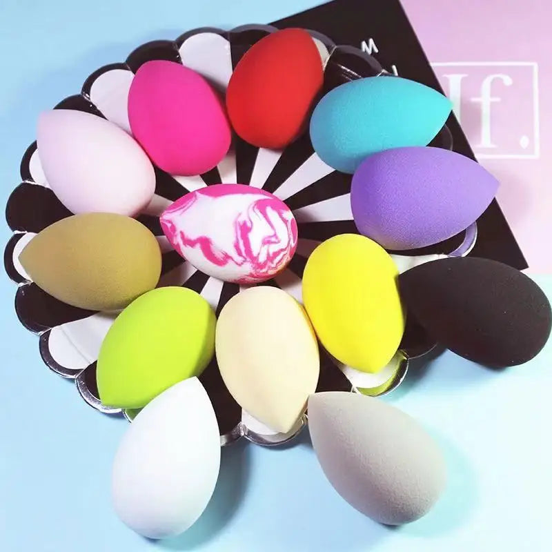 Nova Glam Essentials Beauty Egg Sponge – Water Drop Shape & Microfiber Fluff Surface