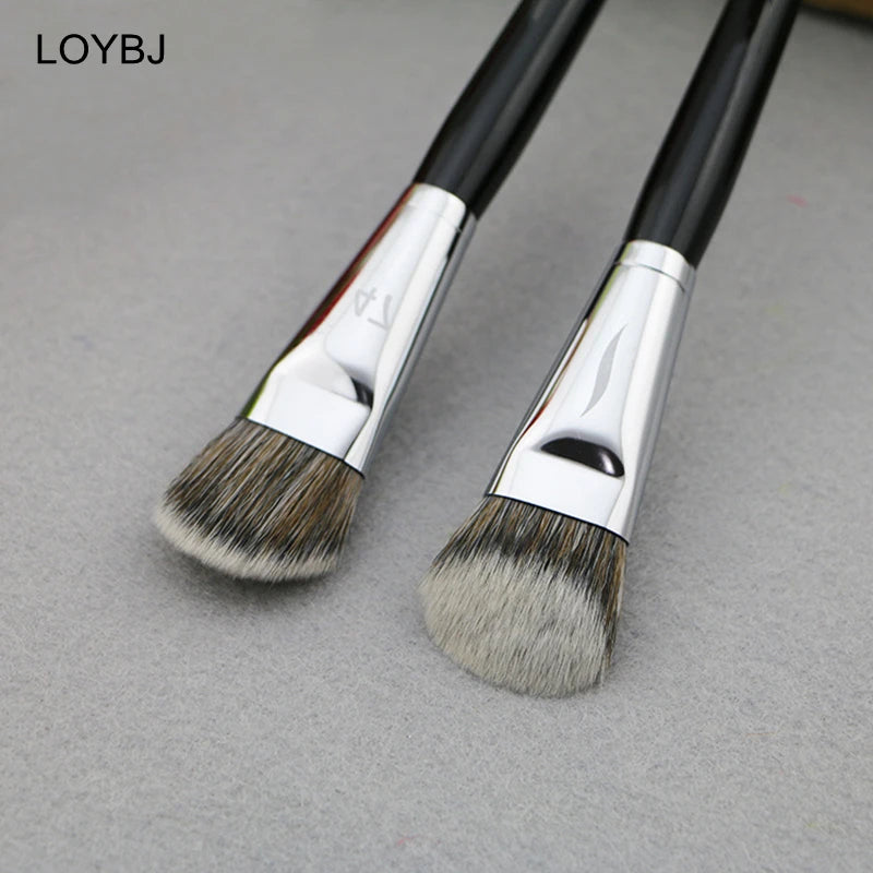 Nova Glam Essentials Broom Head Foundation Brush – Liquid & Concealer Blending Tool