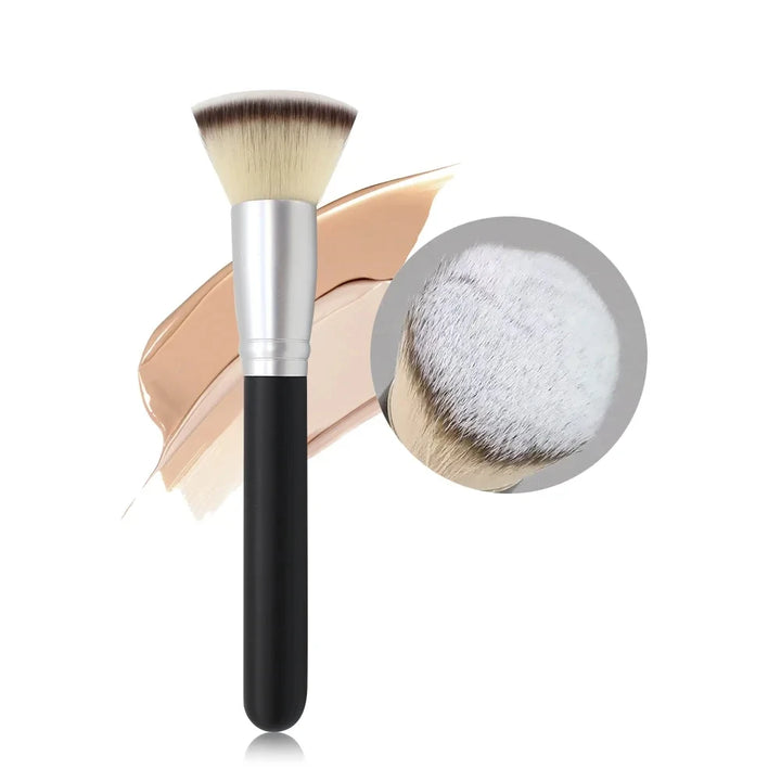Nova Glam Essentials Ultra Thin Contour Brush – Precise Foundation & Cream Blending Tool