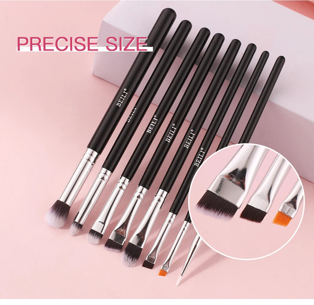 Ultra-Soft Goat Hair Makeup Brushes – Hypoallergenic & Sensitive Skin Friendly”