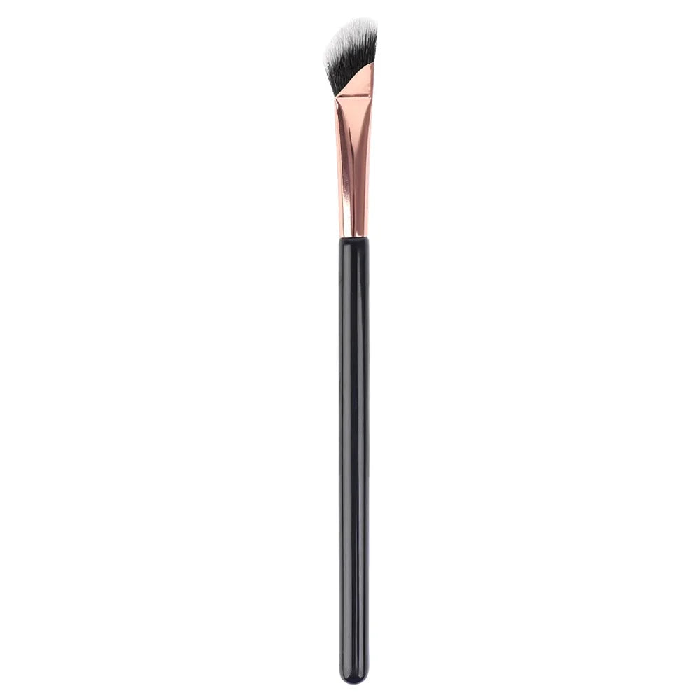 Nova Glam Essentials Flat Angled Nose Contour Brush – Sickle Curve Design for Precision Sculpting