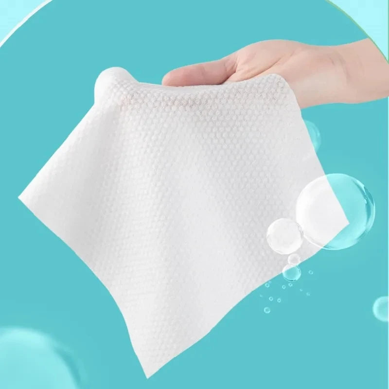 Nova Glam Essentials pearl-textured cotton towel removing foundation from sensitive skin
