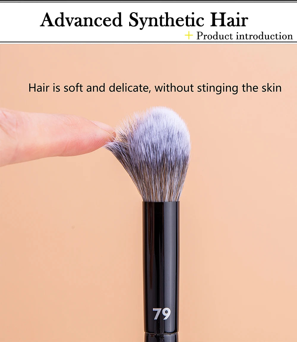 Nova Glam Essentials Tapered Contour Brush – Synthetic Bristles for Precision Sculpting