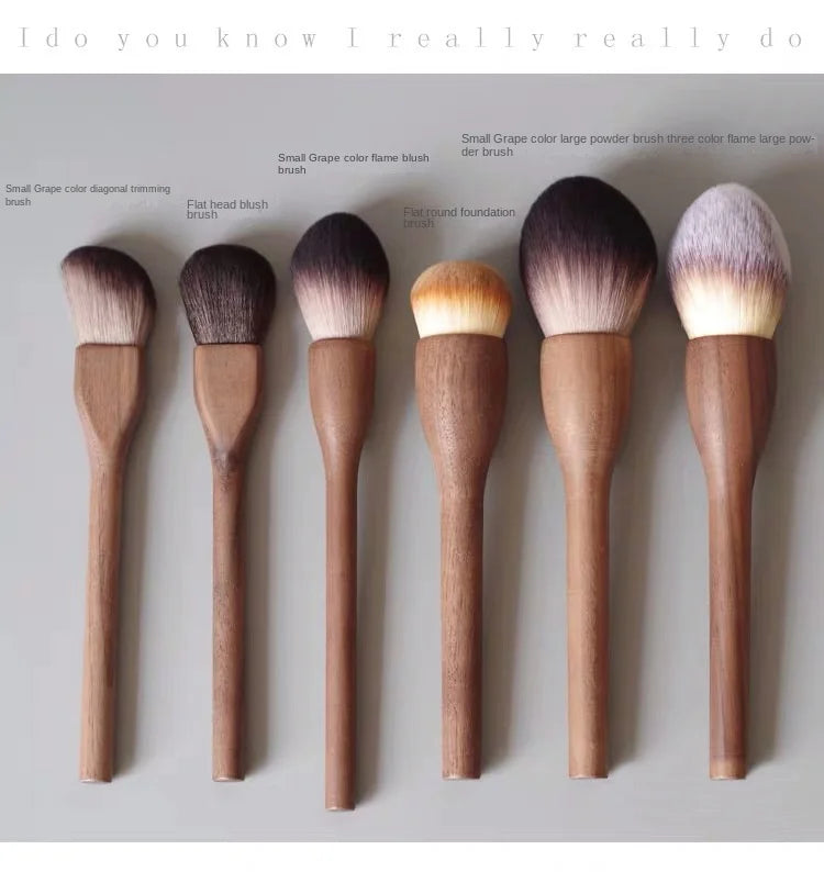 Handcrafted Walnut Wood Handle – Natural, Paint-Free Design