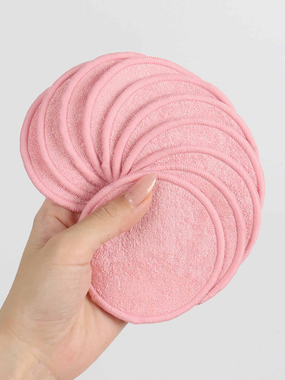 Nova Glam Essentials Reusable Makeup Remover Pads – Eco-Friendly Washable Cleansing Puffs