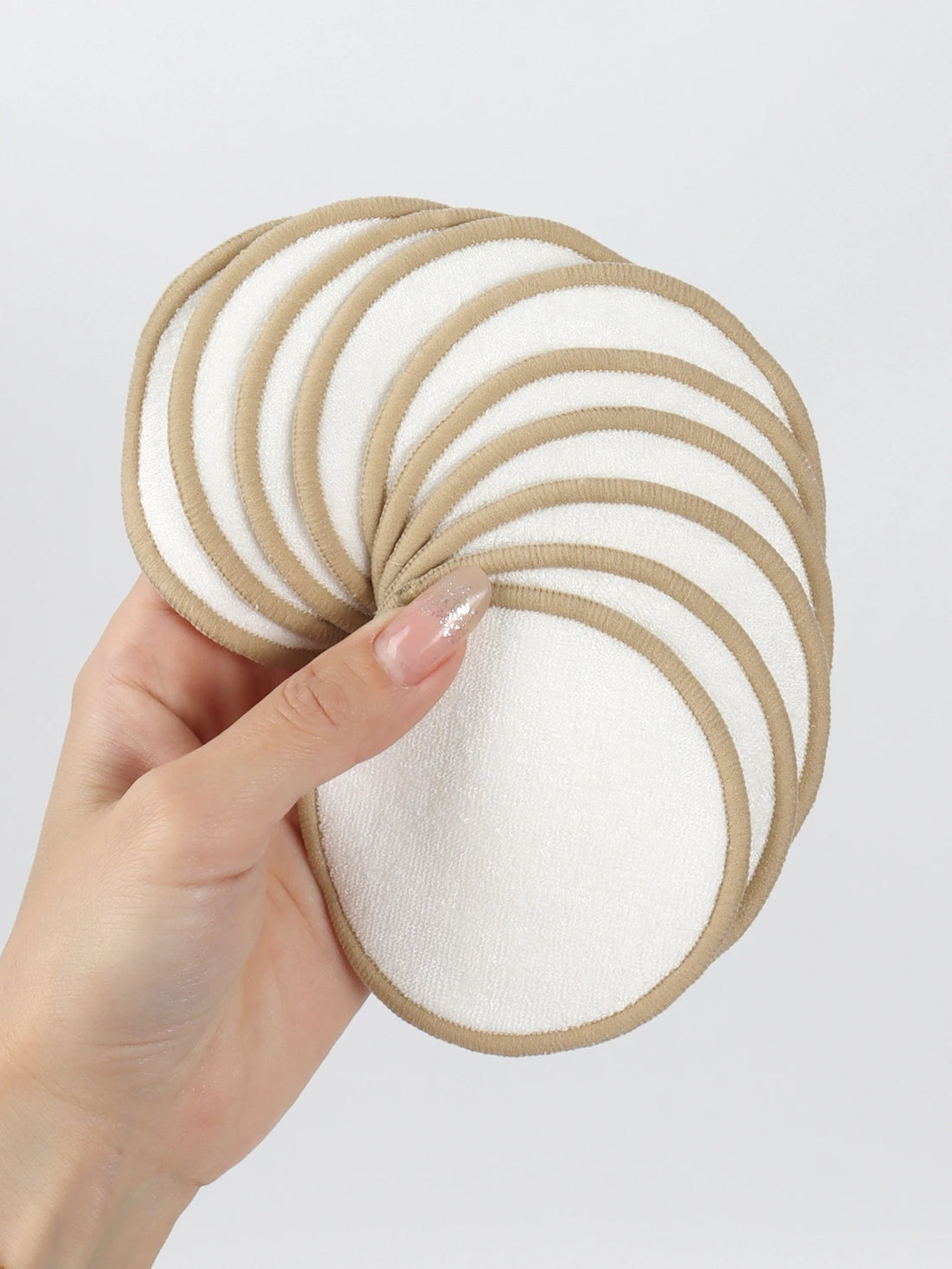 Nova Glam Essentials Reusable Makeup Remover Pads – Eco-Friendly Washable Cleansing Puffs