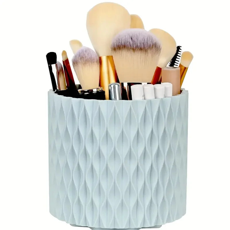 Nova Glam Essentials 360° Rotating Organizer – 5 Compartments in Modern Colors