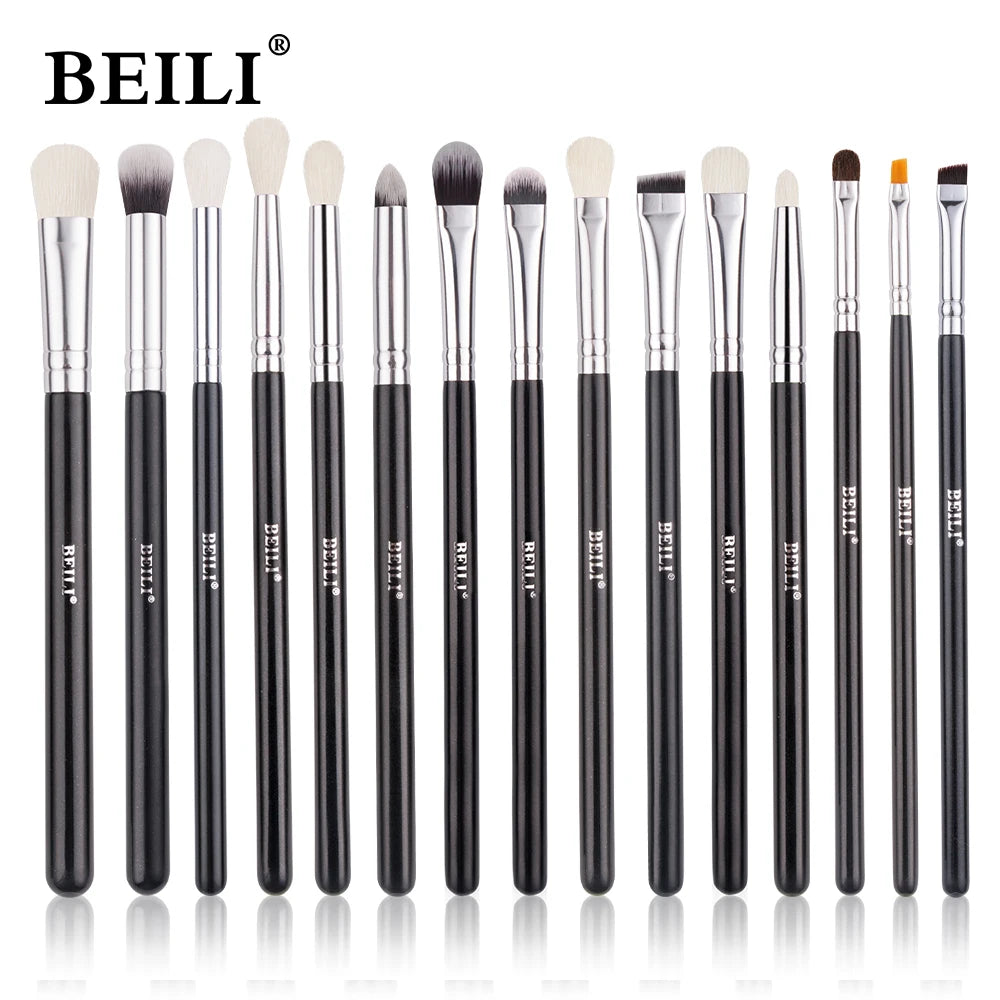 Ultra-Soft Goat Hair Makeup Brushes – Hypoallergenic & Sensitive Skin Friendly”