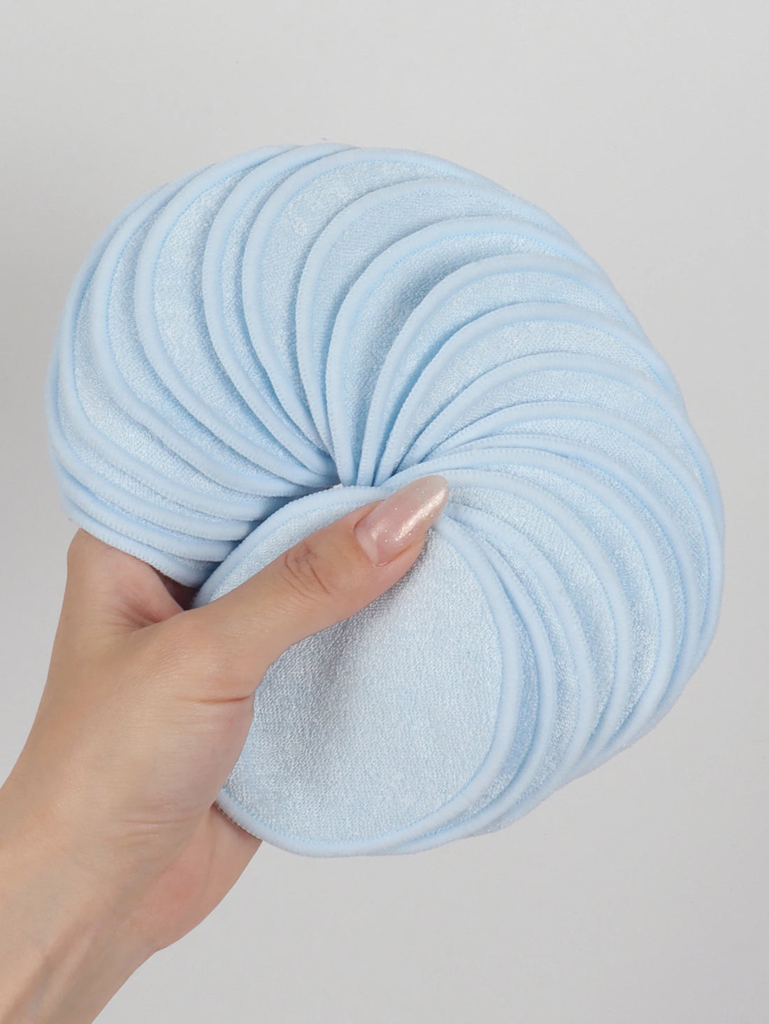 Nova Glam Essentials Reusable Makeup Remover Pads – Eco-Friendly Washable Cleansing Puffs