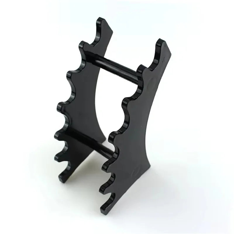 Nova Glam Essentials 6-Layer Acrylic Organizer – Multi-Tier Brush & Pen Display Rack