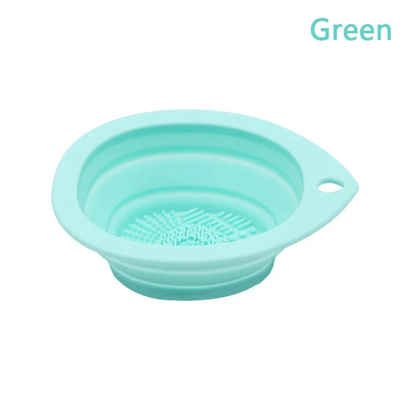 Nova Glam Essentials Foldable Silicone Cleaning Mat – Textured Surface for Brush & Sponge Cleaning