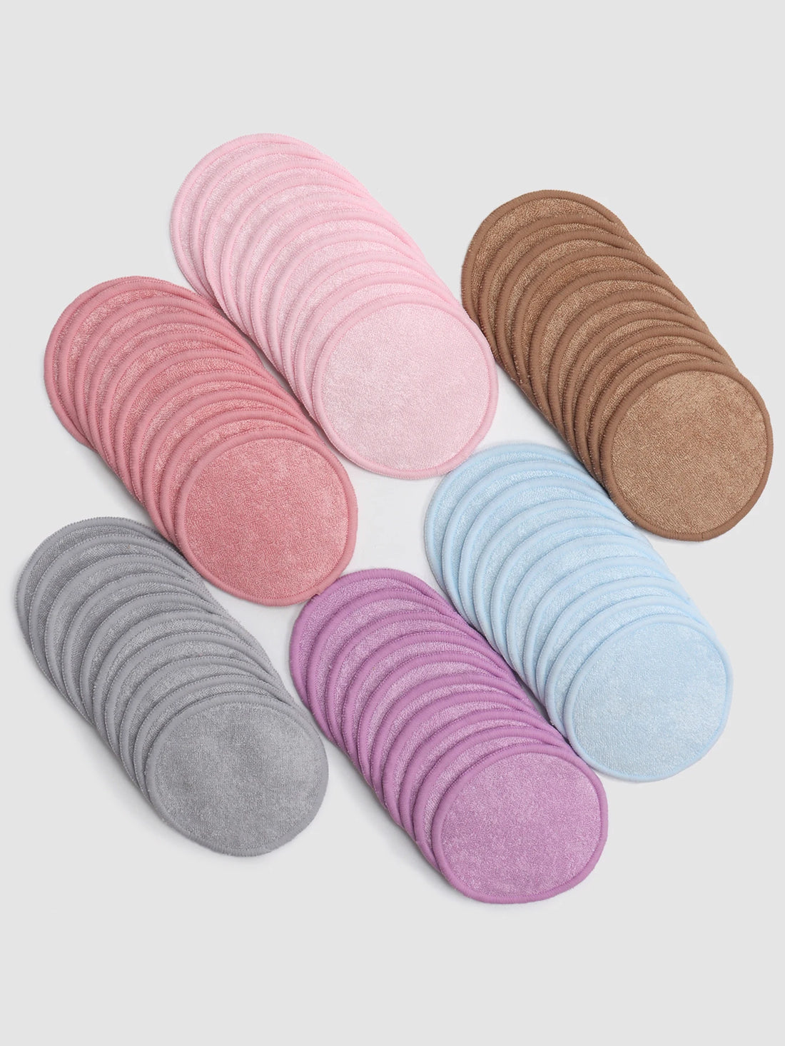Nova Glam Essentials Reusable Makeup Remover Pads – Eco-Friendly Washable Cleansing Puffs