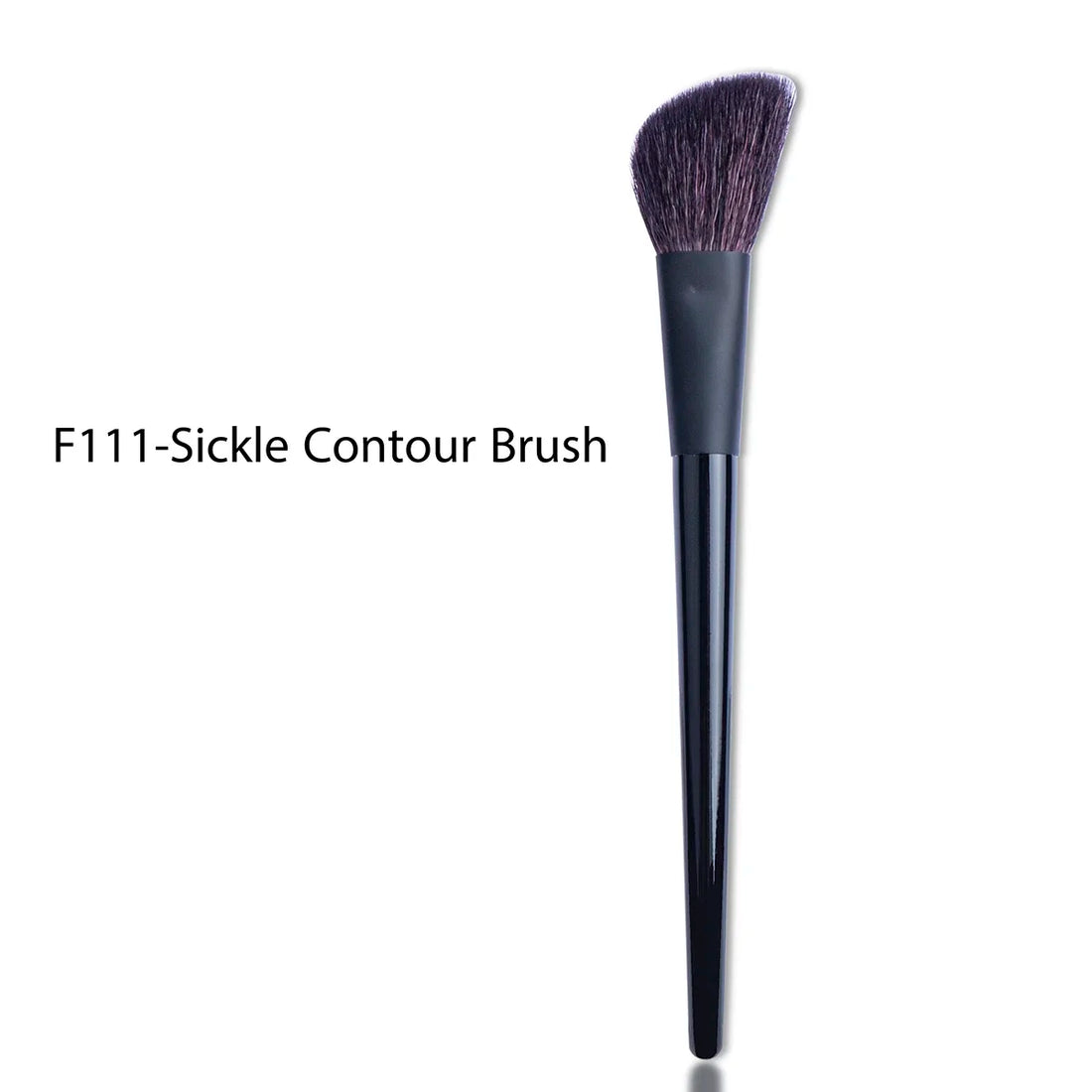 Nova Glam Essentials Sickle Contour Brush – Goat Hair Bristles for Precision Sculpting