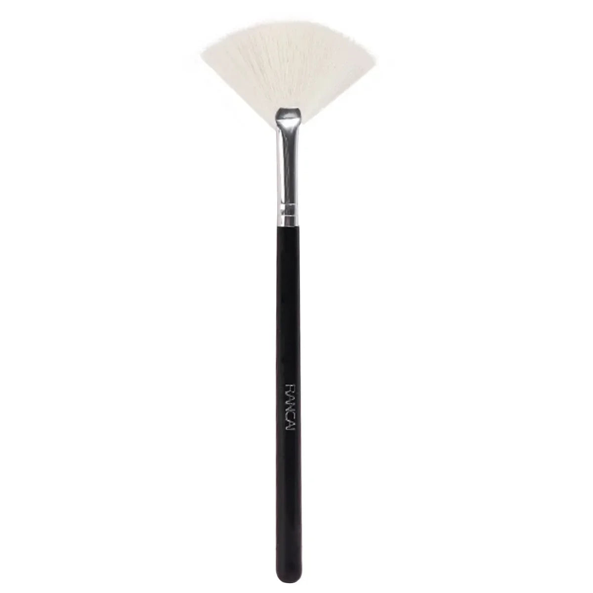 Nova Glam Essentials Fan Blush Brush – Korean-Inspired Wool Bristles for Even Application
