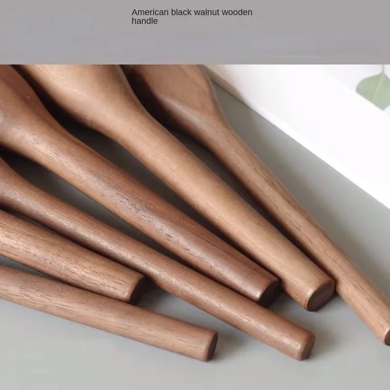 Handcrafted Walnut Wood Handle – Natural, Paint-Free Design