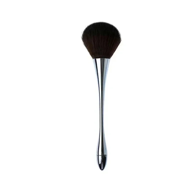 Nova Glam Essentials Loose Powder Brush – Wool Fiber Bristles for Even Application