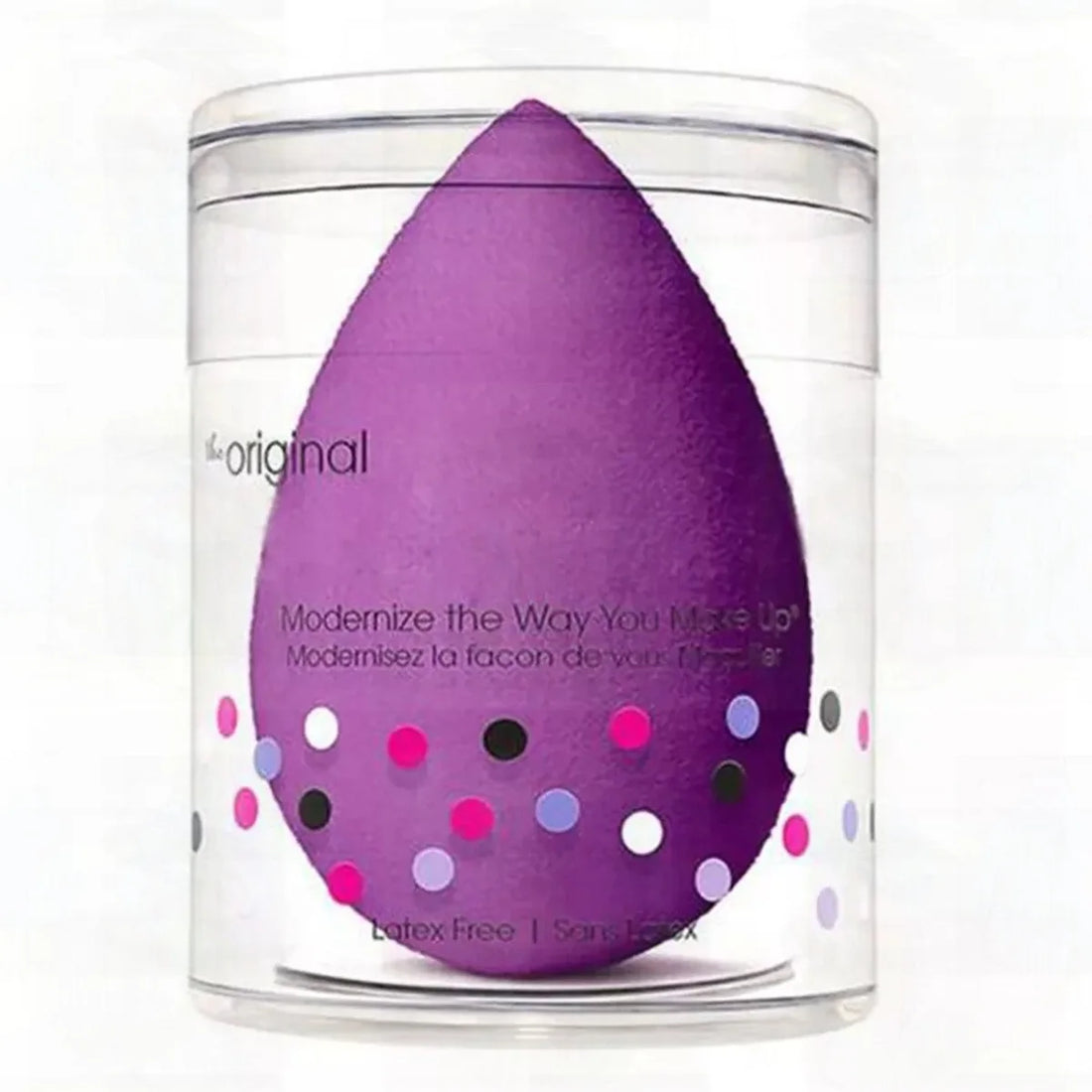 Nova Glam Essentials Beauty Egg Sponge – Water Drop Shape & Microfiber Fluff Surface