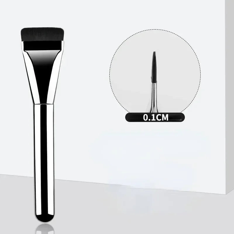 Nova Glam Essentials Ultra Thin Contour Brush – Precise Foundation & Cream Blending Tool