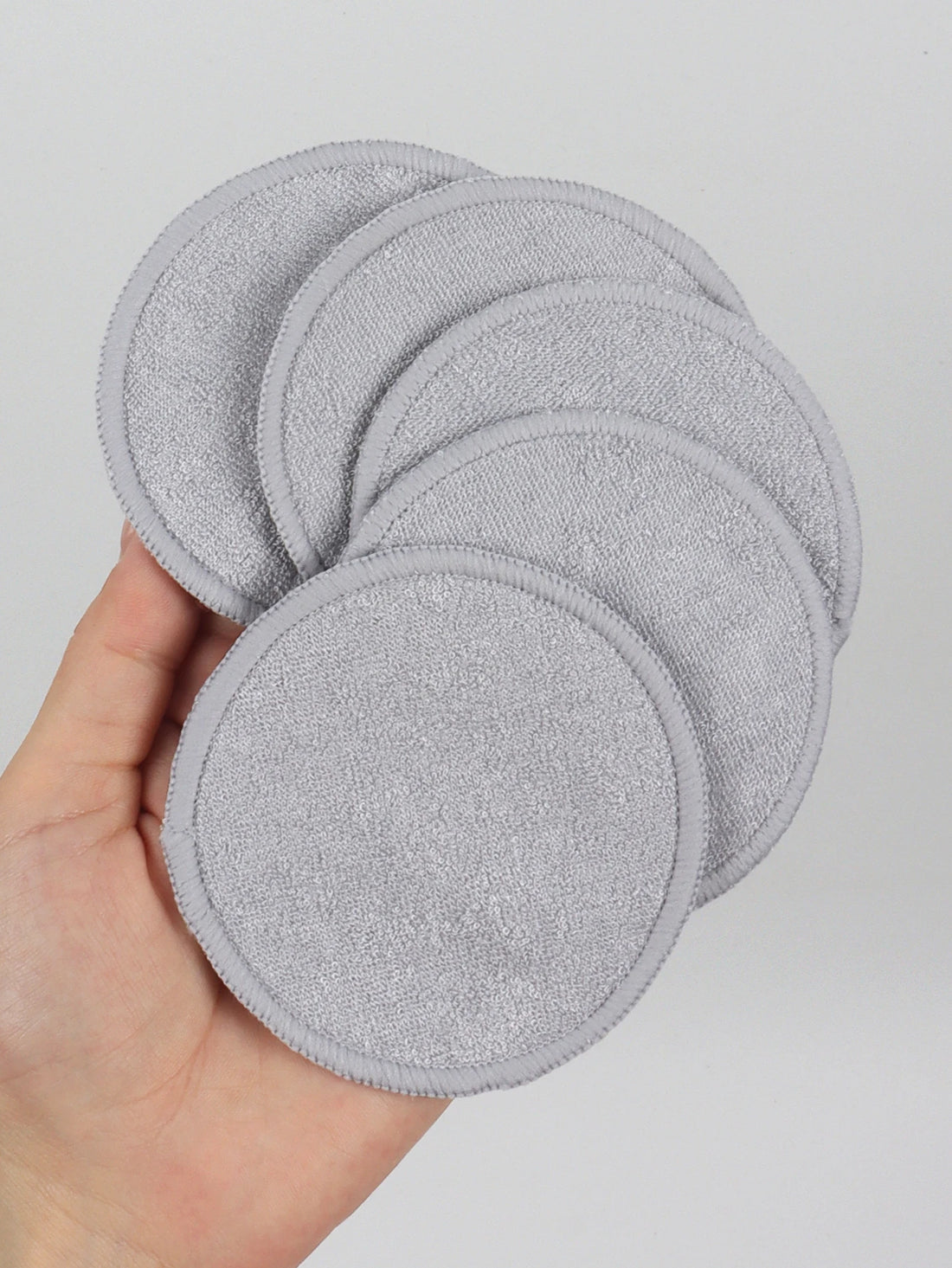 Nova Glam Essentials Reusable Makeup Remover Pads – Eco-Friendly Washable Cleansing Puffs