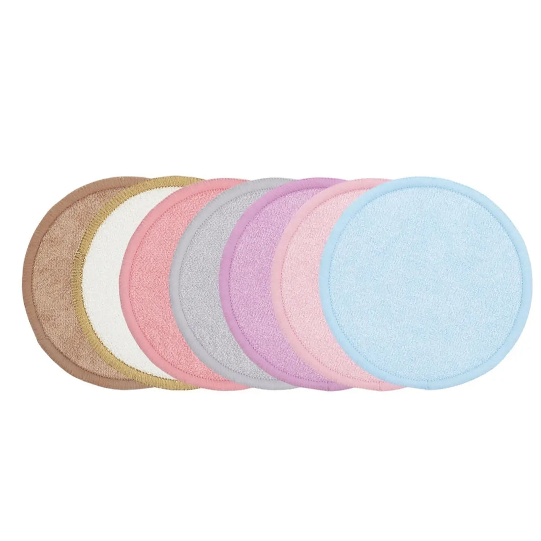 Nova Glam Essentials Bamboo Fiber Makeup Remover Pads – Reusable Eco-Friendly Facial Rounds for Cleanser & Toner