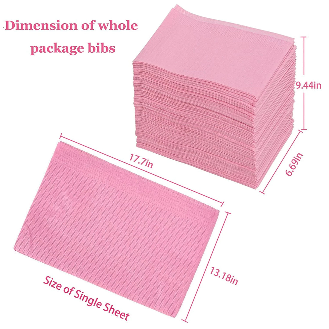 Nova Glam Essentials Disposable Nail Table Mats – 5/20-Pack Waterproof 3-Ply Manicure Paper