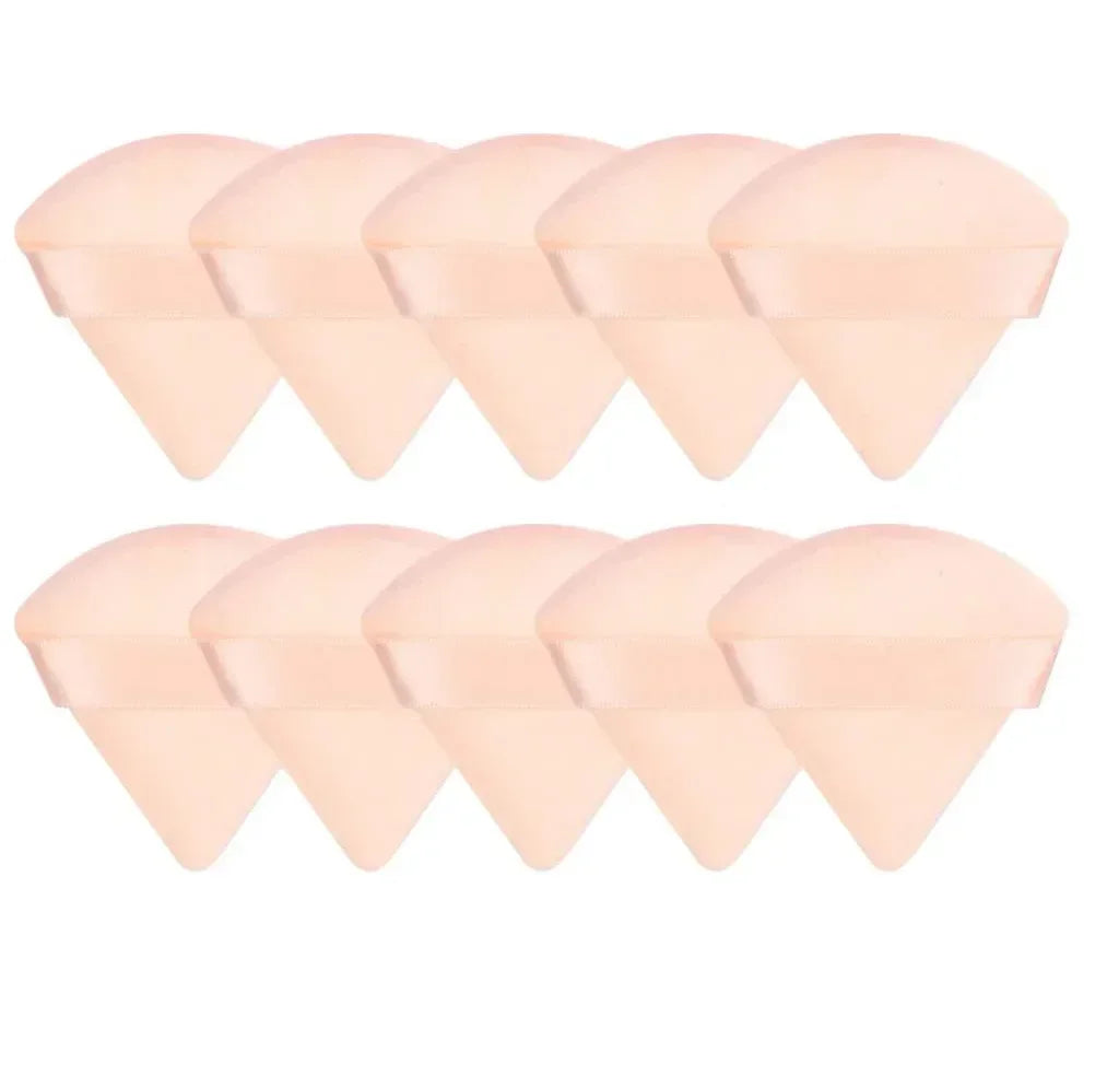 Nova Glam Essentials 15-Piece Cosmetic Puff Set – Korean Beauty Sponges & Powder Puffs